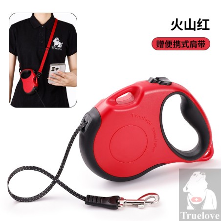 Truelove Adventure : Laisse Rétractable Mains Libres et Réfléchissante de 5m | TrueLove Suisse