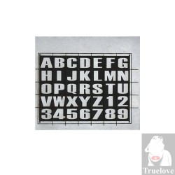 Lettres scratch pour personalisation - TLV2301 | TrueLove Suisse