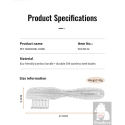 Peigne coupant Truelove | TrueLove Suisse